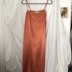 Bec + Bridge Coral maxi dress. Size US 2, fits small to medium.